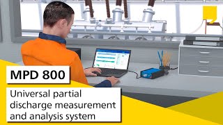 MPD 800 – Universal partial discharge measurement and analysis system [upl. by Zillah]