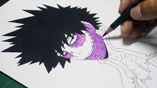 How To Draw Dabi  Step By Step  My Hero Academia [upl. by Buchanan]