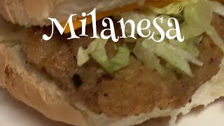 Milanesa Torta Mexican chicken fried steak sandwich [upl. by Eiralih]