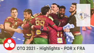 HIGHLIGHTS  Portugal x França  Torneio Pré Olímpico 2021 [upl. by Aynad]