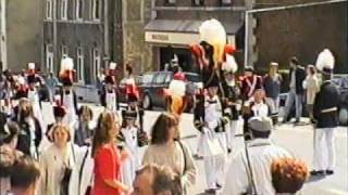 23 MAI 1994 BELGIUM GERPINNES MARCHE amp PROCESSION ST ROLENDE PART 1 [upl. by Suiramed]