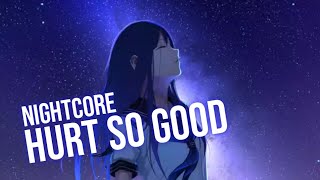 Astrid S  Hurt So Good Lyric Video  Nightcore [upl. by Lynnet604]