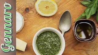 Traditional Basil Pesto  Gennaro Contaldo [upl. by Aener]