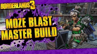 Borderlands 3  Moze Blast Master Build Infinite Ammo  Massive Damage [upl. by Mafalda51]