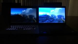 Glossy Vs Matte Screen Comparison on Laptops [upl. by Nogem612]