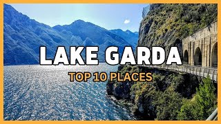 10 places to visit around Lake Garda save the list [upl. by Ennalyrehc]