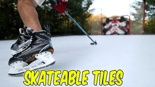 Hockey Tiles You can Skate on Revolution Tiles Review [upl. by Sualohcin337]