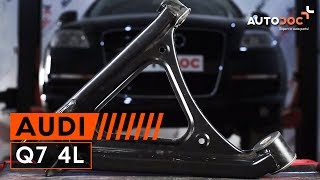 Wie Audi Q7 4L Querlenker wechseln TUTORIAL  AUTODOC [upl. by Thad]