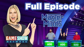 Master Minds  FULL EPISODE  Game Show Network [upl. by Hpeseoj352]