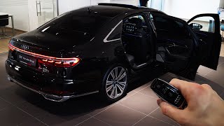 2020 Audi A8 L 60 TFSI e Quattro 449hp  Sound amp Visual Review [upl. by Sivatco]