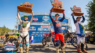 2021 Washougal National  Pro Motocross Highlights [upl. by Egag339]