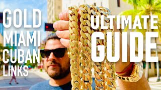 The Ultimate Guide To Cuban Link Chains  Know The Secrets [upl. by Ybab]