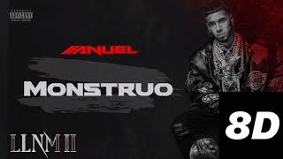 Anuel AA  MONSTRUO 8D  LLNM2 [upl. by Ahsaetal]