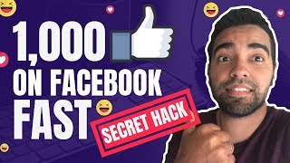 How To Get 1000 LIKES on Facebook Page Fast  Get Followers on Facebook [upl. by Eugaet]