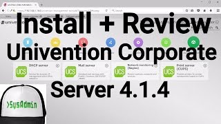 How to Install Univention Corporate Server 414  Review  VMware Tools on VMware Workstation HD [upl. by Colinson]