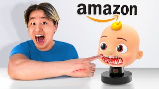 Trying 100 Banned Amazon Products [upl. by Ecirtaeb]