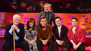 The Graham Norton Show S24E04  Sally Field Chris Pine Rami Malek Sir Michael Caine amp The Queens [upl. by Sally]