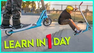 5 SCOOTER TRICKS YOU CAN LEARN IN ONE DAY [upl. by Benoit]