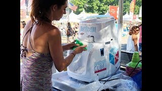 Snowie Cube Pro Ice Shaver in Action [upl. by Darill]