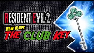 Resident Evil 2 Remake  CLUB KEY LOCATION Guide [upl. by Wells228]