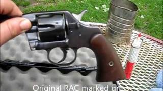 US Model 1894 Colt Army Service DA Revolver 38 LC [upl. by Burner]