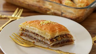 Baklava Recipe  How to Make Baklava [upl. by Ambros]