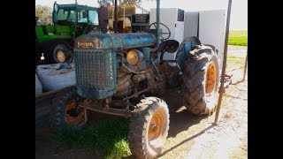 Fordson Major E27N Start and Drive [upl. by Yesrod]