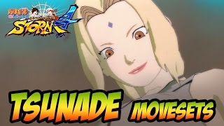 Naruto Ultimate Ninja Storm 14  Tsunade Movesets DLC [upl. by Rotce]