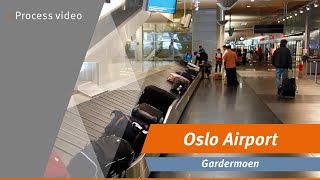 The World Of Vanderlande Oslo Airport Gardermoen  Process video [upl. by Rosane]