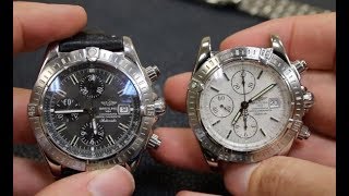 How to Spot a Fake Breitling Chronomat Evolution  Real Vs Fake [upl. by Braynard]