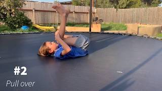 3 beginner trampoline tricks Easy [upl. by Rhodie]