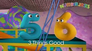 Numberjacks  3 Things Good  S1E22  Full Episode [upl. by Theona]