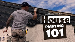 Painting a house with The Idaho Painter Steps to spraying [upl. by Nivaj545]