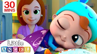 Yes Yes Baby Go to Sleep  Kids Songs amp Nursery Rhymes by Little Angel [upl. by Dallis]