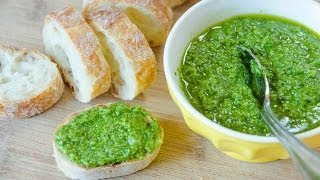 Basil Pesto Recipe [upl. by Weiser]