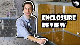 Reptile Enclosure Unboxing Setup and Review Zen Habitats 4x2x2 [upl. by Adniles]