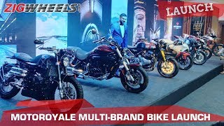 Motoroyale Multibrand Bike Launch FB Mondial SWM Norton Hyosung and more [upl. by Tilney]