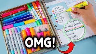 DIY STUDY HACKS How To Be PRODUCTIVE After School  Study Tips to Get BETTER GRADES [upl. by Sorodoeht]