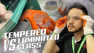 Tempered VS Laminated Glass [upl. by Kath]