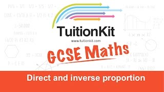 Direct and Inverse Proportion [upl. by Catton]
