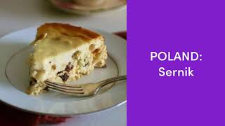 Sernik Cheesecake Authentic recipe from Poland [upl. by Loydie698]