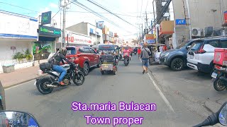 EXPLORING STA MARIA BULACAN TOWN PROPER PHILIPPINES [upl. by Nytsuj]