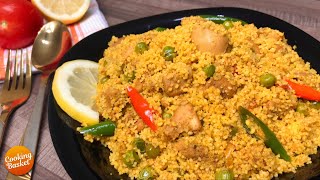 Tasty Chicken Couscous Recipe  Healthy Lunch Recipes  How To Cook Chicken Couscous  Easy Couscous [upl. by Duahsar582]