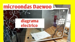 diagrama electrico microondas Daewoo [upl. by Lisle]