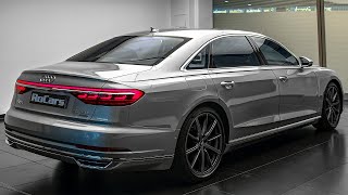 2021 Audi A8 Long  Interior Exterior and Sound [upl. by Anileh1]