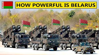 Belarus Army Strength  all weapons   Belarus Military Forces [upl. by Talanian]