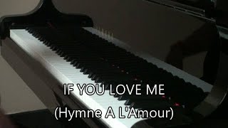 Hymn To Love Hymne A LAmour  with lyrics [upl. by Gussy]