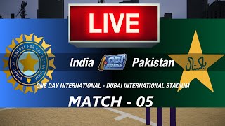 🛑LIVE INDIA vs PAKISTAN🛑IND vs PAK🛑CRICKET 24 GAMEPLAY🛑LIVE MATCH STREAMING🏏 [upl. by Sidky]