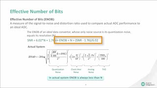 Understanding the Specifications of ADCs [upl. by Ppik]