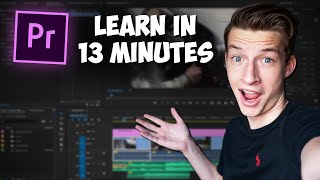 Premiere Pro Tutorial for Beginners 2022  Everything You NEED to KNOW [upl. by Vonny112]